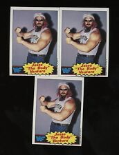 3 1985 Topps WWF #11 Jesse The Body Ventura High Grade Lot