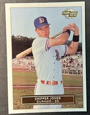 1992 Chipper Jones Fleer Excel Rookie Card Durham Bulls Atlanta Braves Mint #2