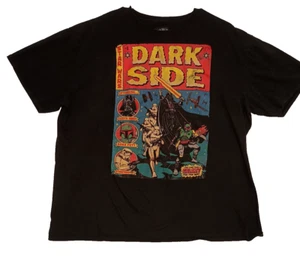 Star Wars Dark Side T-SHIRT Men's short sleeve size 2XL Black - Picture 1 of 4