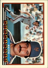 1989 Topps Big New York Mets Baseball Card #185 Keith Hernandez