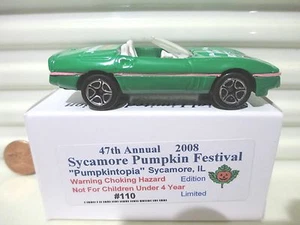 Corvette 1997 47th Annual Sycamore IL Pumpkin Festival 2008 nuevo en caja - Imagen 1 de 4