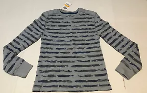 Suéter Térmico Manga Larga EPIC THREADS Niños - Gris, Rayas Azules - Talla S - Imagen 1 de 5