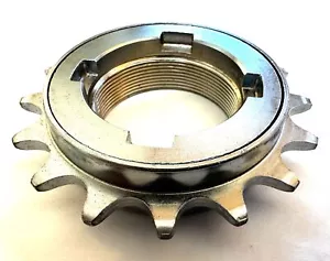 16 Tooth SINGLE SPEED FREEWHEEL DICTA Chrome Plated 1/2"-1/8" BMX COG, SPROCKET - Picture 1 of 6