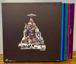 ARMY OF THE APES  1997 JAPAN 7 LD LASERDISC BOX SET  Victor VILF-96~102 - Picture 1 of 5