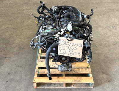 15 16 17 Lexus RC350 3.5L Complete Engine Motor Block Assembly RWD 1609 OEM - Image 1 of 4