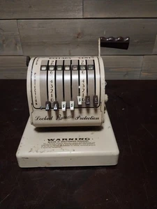 Stampante assegni Paymaster X-550 vintage anni 50 - Foto 1 di 8