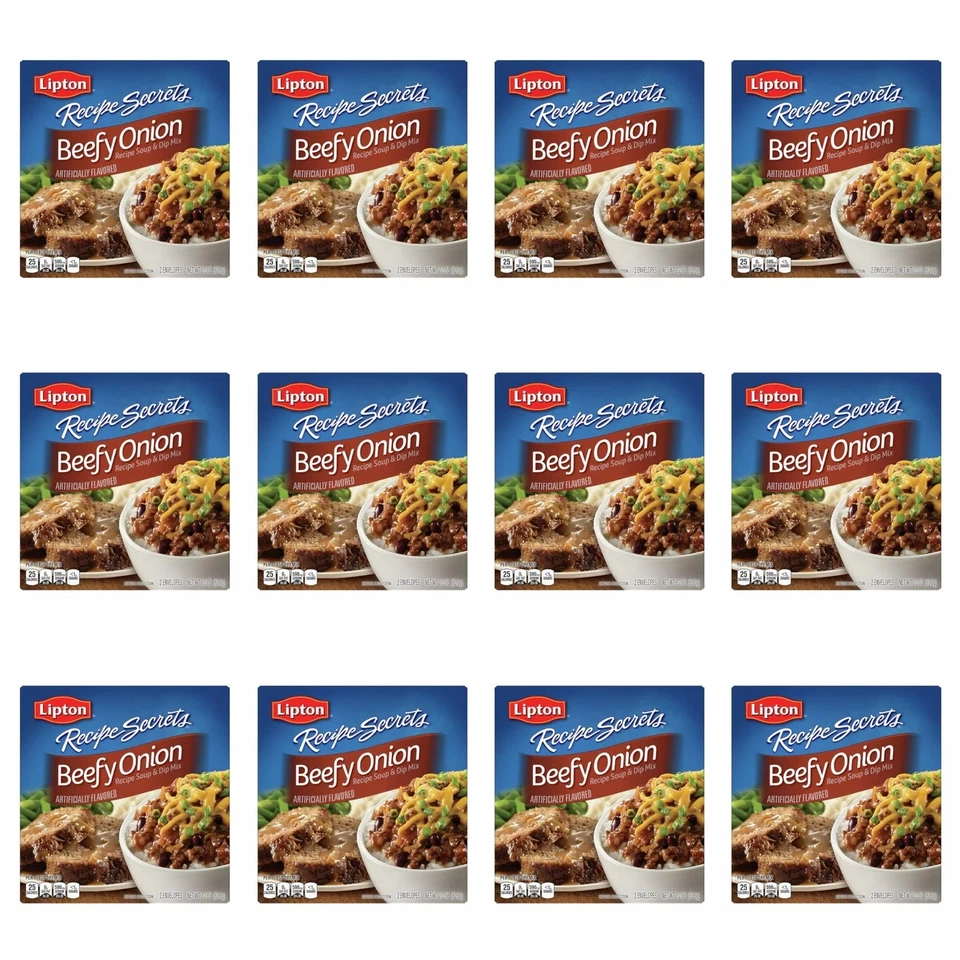 Receta de sopa Lipton secretos y mezcla de salsa para una deliciosa comida cebolla carnosa excelente Foto 1 de 4