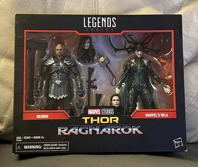 MCU Thor Ragnarok Marvel Legends paquete de 2 - SKURGE + HELA Foto 1 de 2