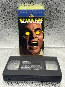 Scanners VHS 1980 MGM Movie Time David Cronenberg Horror Cult Michael Ironside - Picture 1 of 5