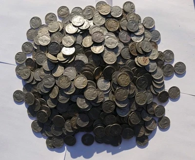 Buffalo Nickel Lot 10 + 1 Bonus Different Full Date 20's* & 30s P D S No Culls - Image 1 of 4