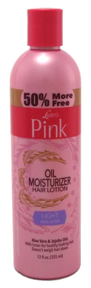 Luster's Pink Light Oil Moisturiser Hair Lotion 12oz - Image 1 of 1