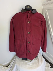 Marlboro Country Store Chore Jacke Erwachsene Med Vintage 2 in 1 rot Flanell gefüttert - Bild 1 von 15
