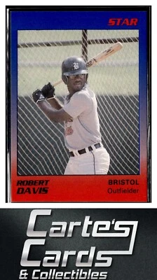 Robert Davis 1989 Star Bristol Tigers #7  Detroit Tigers - Image 1 of 2