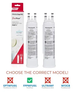 2PK For  Frigidaire FPPWFU01 PWF-1 Refrige PurePour Water &Ice Filter - Picture 1 of 4