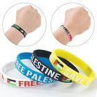 Bright Color Silicone Wrist Band Elastic Palestinian Wristband  Gifts