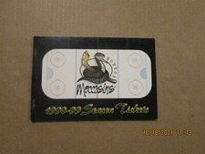 WPHL Monroe Moccasins Vintage Defunct 1998-99 Team Logo Season Ticket Book