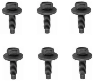 6 DOOR HINGE BOLTS! FITS 1950-70's FORD/MERCURY CAR/TRUCK COUGAR MUSTANG F100. - Bild 1 von 3
