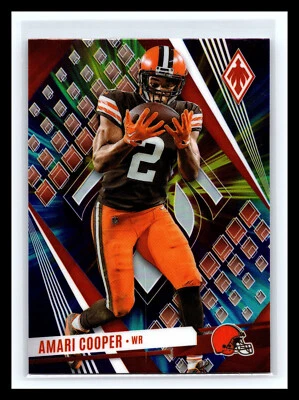 🏈 AMARI COOPER 2023 PANINI PHOENIX COLOR BURST HOLO # 80 - Image 1 of 2