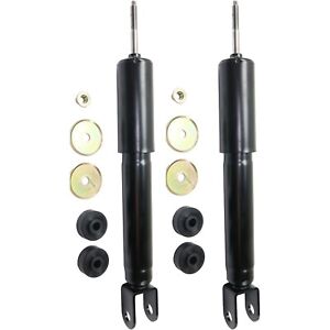 Shock Absorber Set of 2 Front Driver & Passenger Side for Chevy Yukon GMC Pair