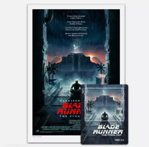 The Film Vault Blade Runner The Final Cut - 4K UHD Steelbook & Exclusive Poster - Picture 1 of 5