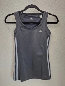 Adidas CL Core Tank Top Silver Women Size 6 - Picture 1 of 9