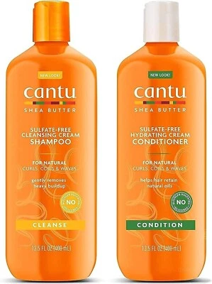 Cantu Shea Butter For Natural Hair Shampoo & Hydrating Conditioner Twin Pack - Image 1 of 2