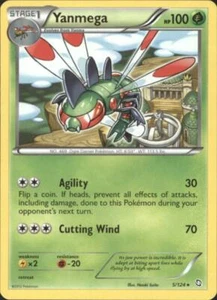 2x (BW6-5) Yanmega Rare Pokemon B&W Dragons Exhalted Card # 5 - Picture 1 of 1