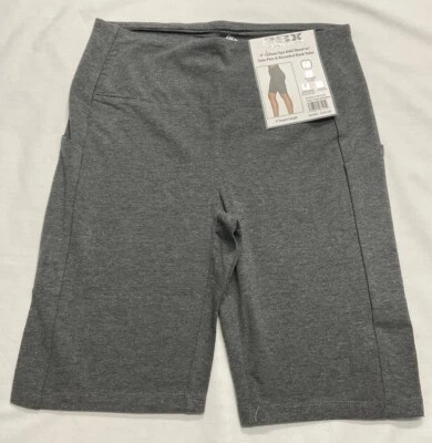 Bicicleta Corta RBX 9” Algodón Spandex con Pkts Laterales “Talla Med” Carbón Brezo ¡NUEVA! Foto 1 de 3