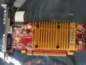 MSI Radeon HD 3450 256MB GDDR2 PCI-e 2.0 x16 Desktop Video Card R3450-TD256H - Picture 1 of 9