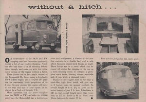 1957 BMW Camping Car Original article - Picture 1 of 1