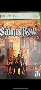 Saints Row 1ST PRINT (Xbox 360 2006) FACTORY SEALED! - RARE! (case Damaged) - Picture 1 of 3