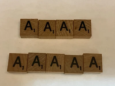 Piezas de letras de madera de repuesto individuales para juego de viaje - tú eliges Foto 1 de 2