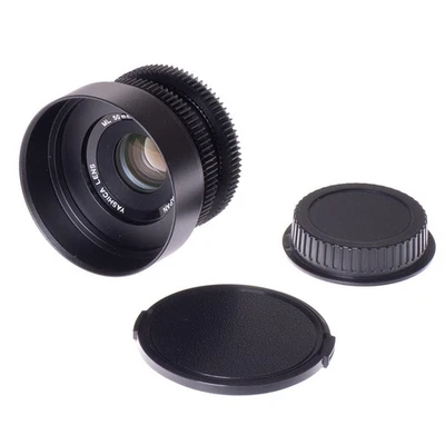 Lente Yashica ML 50 mm F2 Cine Mod Portrait Prime con Bokeh Anamórfico | Canon EF! Foto 1 de 4