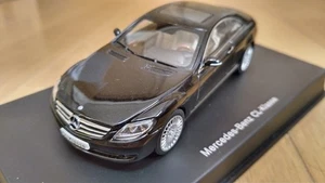 AUTOart Mercedes Benz CL Class Coupe BLACK 1/43 Minicar - Picture 1 of 5
