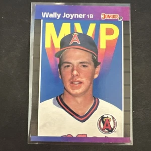 Wallace (Wally) Keith Joyner 1989 Donruss MVP California Angels - #BC-21 NM - Picture 1 of 10