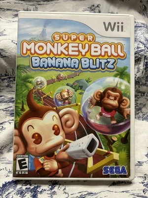 Super Monkey Ball: Banana Blitz (Nintendo Wii, 2006) - Image 1 of 4