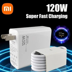 Xiaomi Original Chargeur Turbo Charge Rapide 120W US Hypercharge PD Adaptateur pour - Photo 1 sur 3