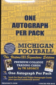 TK LEGACY MICHIGAN VICTORS SERIES III 8 PACK BOX - Picture 1 of 1