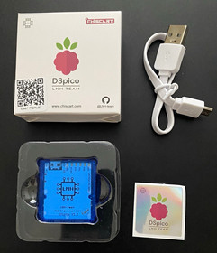DS Pico Cartridge for NDS/DSi/3DS Transparent Blue