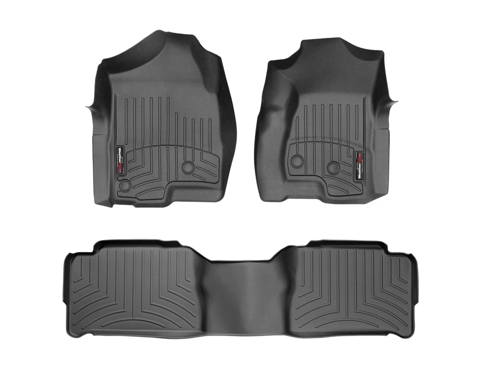 Forro de piso WeatherTech para Chevrolet Tahoe 2001-2006 - primera y segunda fila, negro Foto 1 de 4
