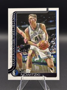 Dirk Nowitzki Base #252 Topps 2025 NBA Dallas Mavericks Basketball - Picture 1 of 4