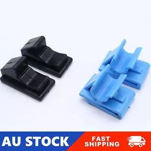 SET OF 4 GLOVE BOX HINGE CLIPS AND BUMPERS For HOLDEN COMMODORE VY VZ WK WL - Picture 1 of 4