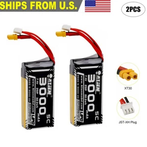 3000mAh 2S Lipo 7.4VRadio Transmitter Battery for RadioMaster TX16S Jumper T18 - Picture 1 of 8