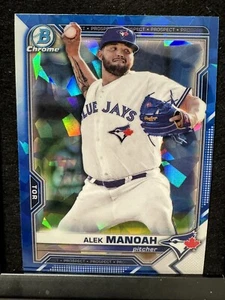 2021 Bowman Sapphire Edition - Chrome Prospects #BCP-27 Alek Manoah (RC) - Picture 1 of 2