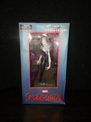 Estatua diorama de PVC Spider Gwen Ghost Spider Marvel Diamond Select Foto 1 de 2