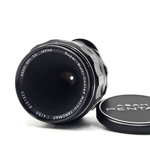 PENTAX Macro TAKUMAR Super Multi Coated 50mm f/4 MF Macro Lens M42 EX+4 JAPAN - Picture 1 of 18