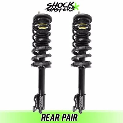 Rear Pair Complete Struts Coil Spring Assemblies for 1991-1992 Saturn SC Foto 1 de 4