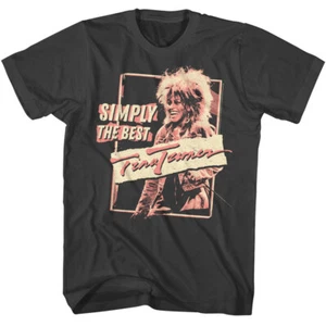 Tina Turner Simply The Best Men's T Shirt Soul Rock Music Merch - Picture 1 of 6