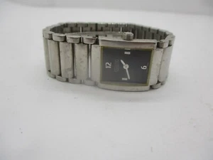 Coach Tank Women Stainless Steel Rectangle Watch W014 Parts / Repair - Picture 1 of 3