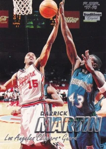 1997-98 Fleer Traditions CRYSTAL Darrick Martin #83 - Clippers - Picture 1 of 2